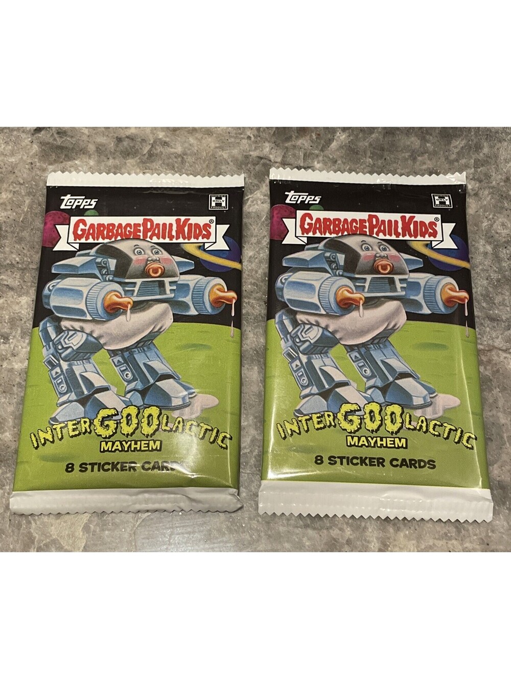 2023 Topps Garbage Pail Kids: InterGOOlactic Mayhem (2) Factory Sealed Packs